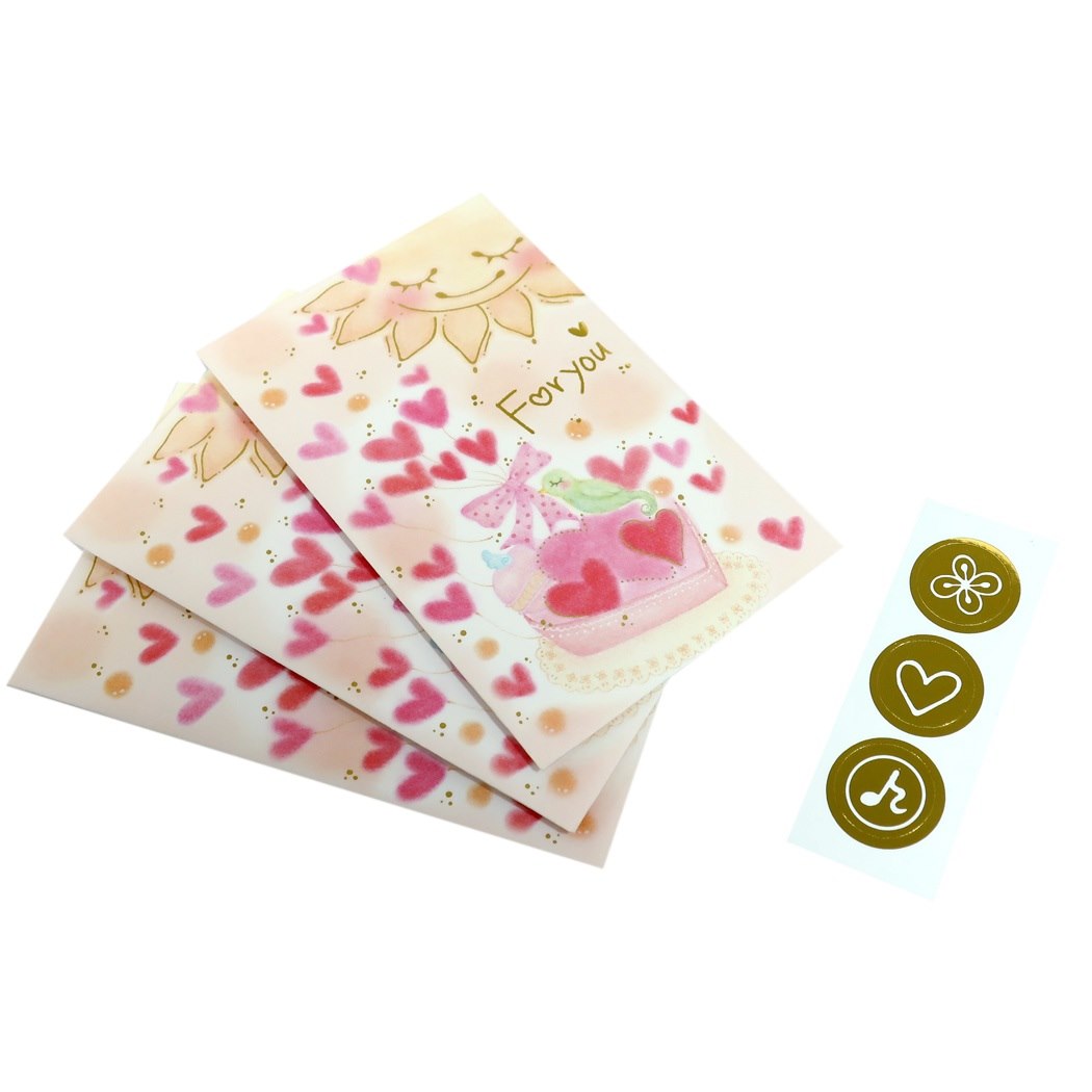 きもち伝える ぽち袋 3枚セット ポチ袋 もん MON Series グッズ FOR YOU プレゼント 男の子 女の子 ギフト