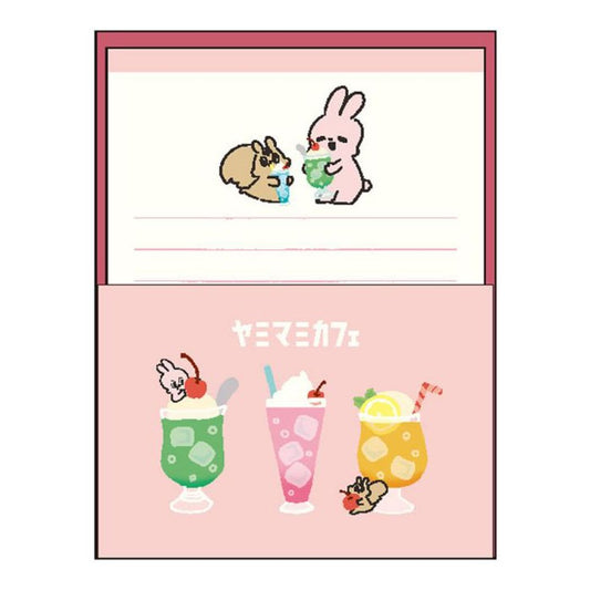 ヤミマミカフェ ミニレターセット Yummy Mummy ヤミマミ 手渡し手紙セット クローズピン プレゼント 男の子 女の子 ギフト
