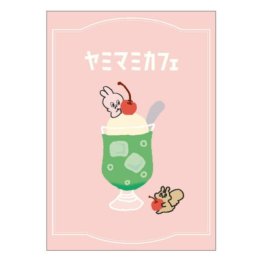 横罫ノート Yummy Mummy ヤミマミ ヤミマミカフェ A5ノート クリームソーダ クローズピン プレゼント 男の子 女の子 ギ