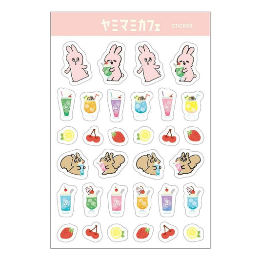 ヤミマミカフェ ステッカー Yummy Mummy ヤミマミ シールシート クローズピン クリームソーダ プレゼント 男の子 女の子
