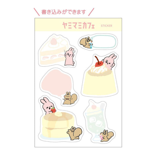 シールシート Yummy Mummy ヤミマミ ヤミマミカフェ ステッカー メッセージ 手帳デコ プレゼント 男の子 女の子 ギフト