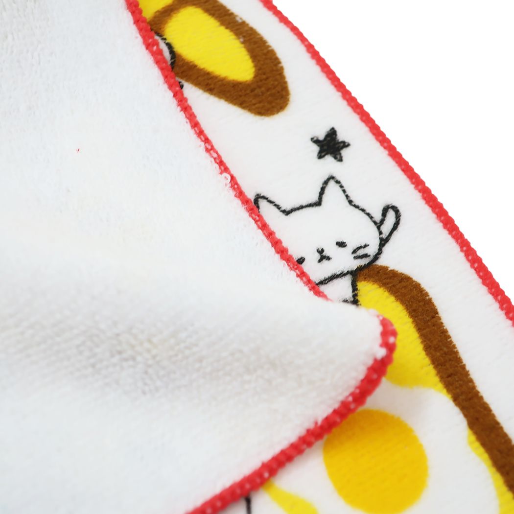 ミニタオル ハンカチタオル ねこブレッド ミントイン