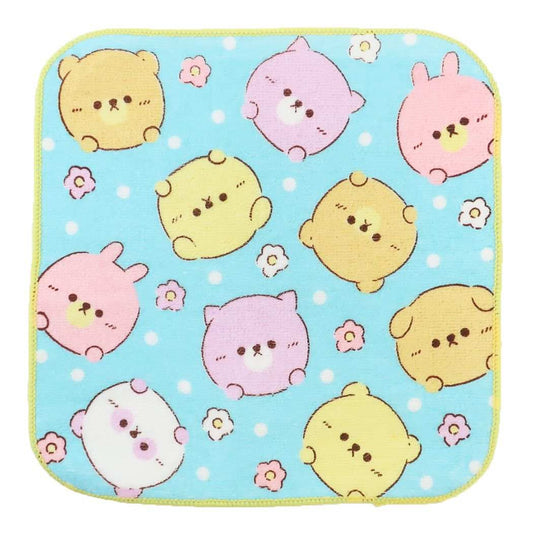 ミニタオル ハンカチタオル もふもふころころ ミントイン