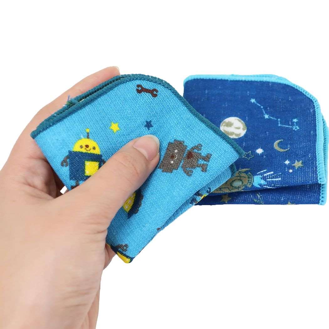 ミニタオル ガーゼミニミニタオル15cm ハンカチタオル コスモ ミントイン