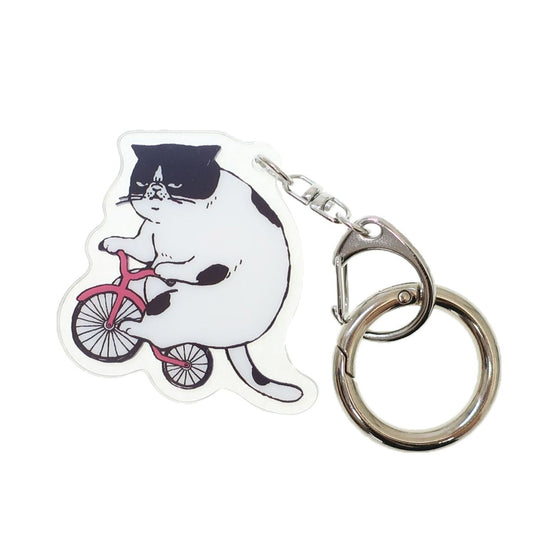 猫 グッズ アニマルアクリルキーホルダー キーホルダー 猫雑貨