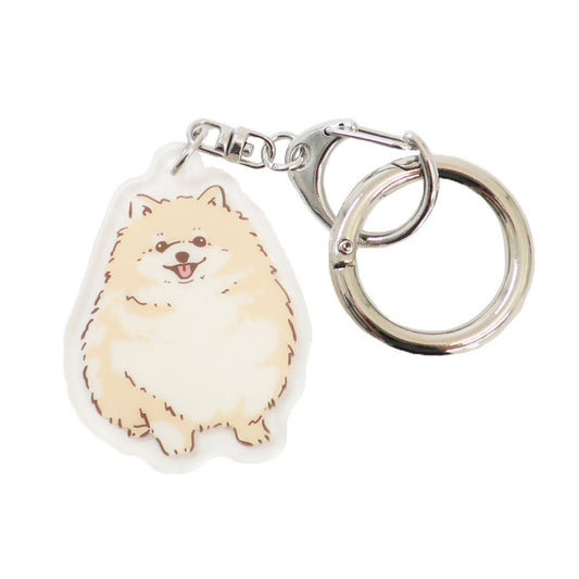 犬 グッズ アニマルアクリルキーホルダー キーホルダー クッキー 犬雑貨