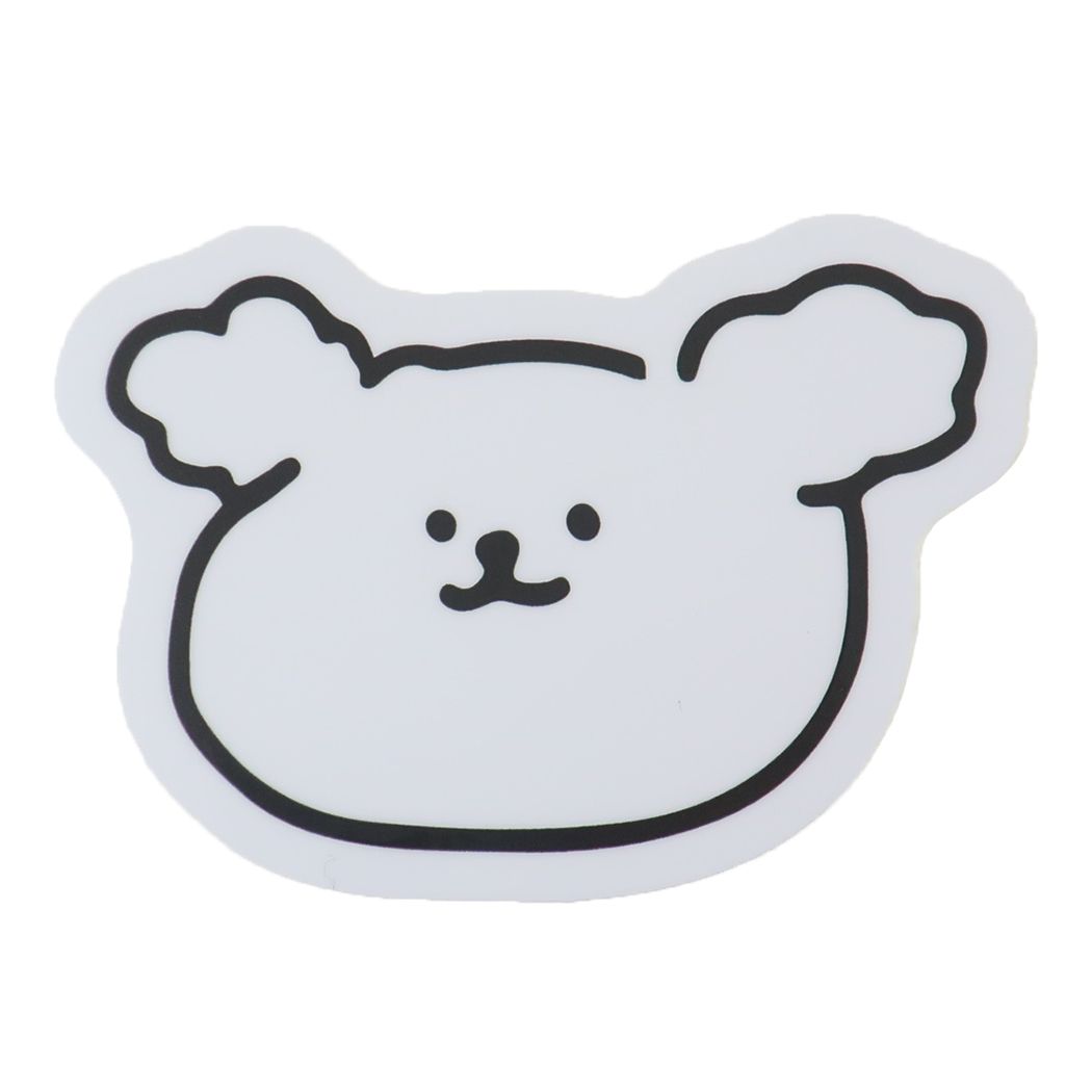 ビッグシール ステッカー poodle