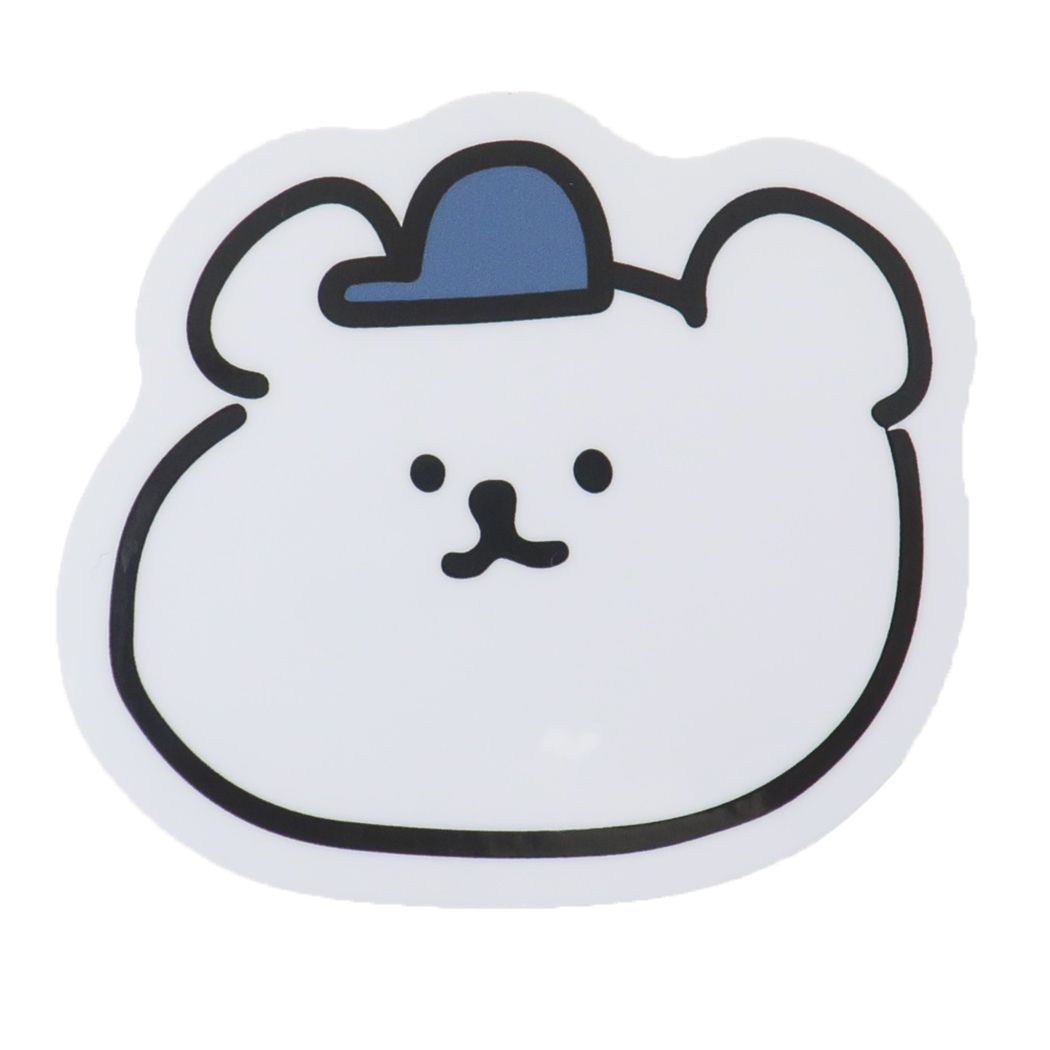 ビッグシール ステッカー stylish bear ミントイン