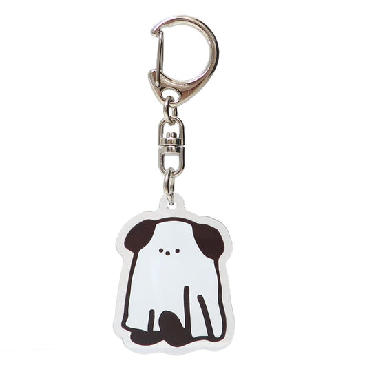 キーリング アクリルキーホルダー puppy ghost ミントイン