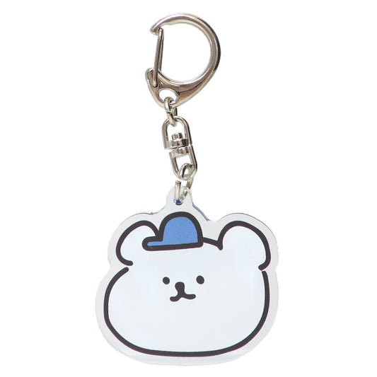 キーリング アクリルキーホルダー stylish bear