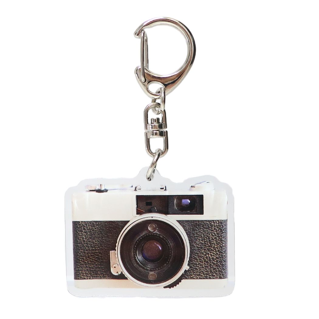 キーリング アクリルキーホルダー camera ミントイン