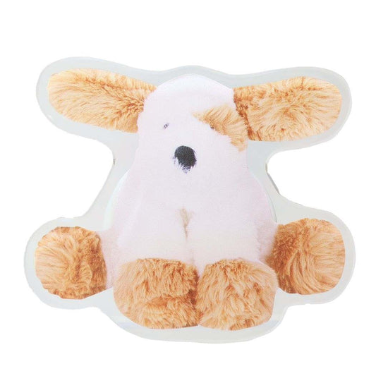 スマホアクセ アクリルスマホグリップ stuffed dog ミントイン