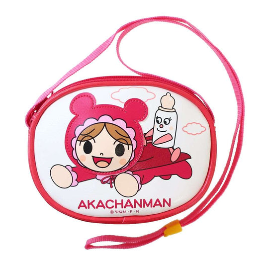 アンパンマン アニメキャラクター キッズポシェット ふっくらポシェット あかちゃんまん