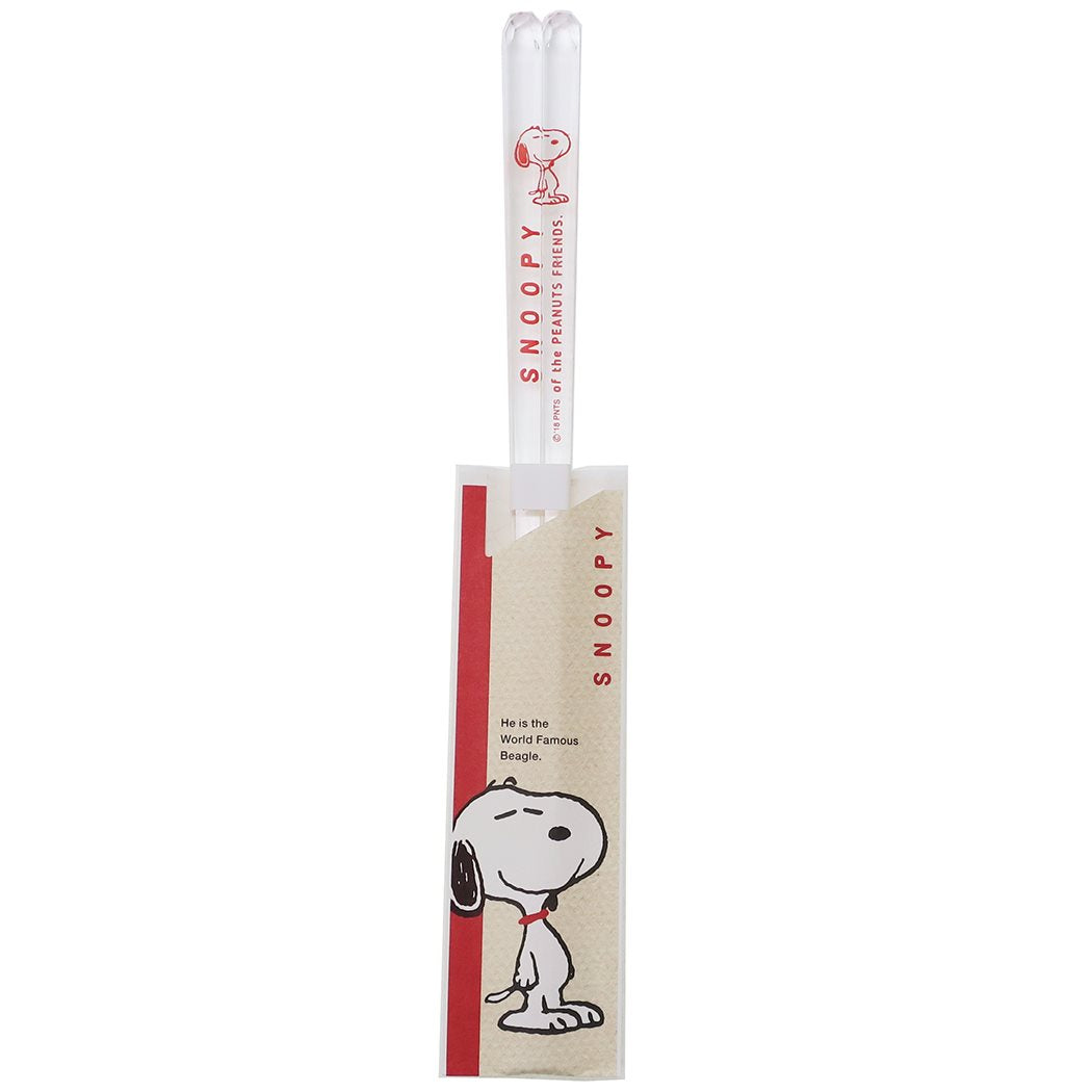 スヌーピー クリア箸 Snoopy グッズ おはし キャラクター ピーナッツ 金正陶器 プレゼント 男の子 女の子 ギフト