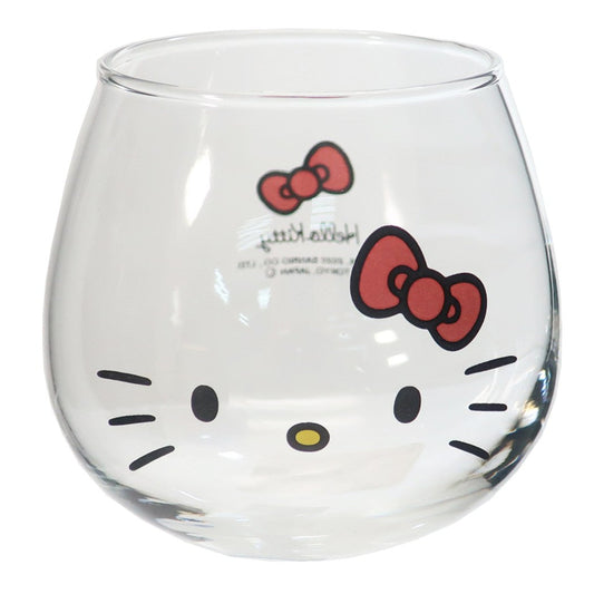ハローキティ ガラスコップ ゆらゆら タンブラー フェイス サンリオ 金正陶器 プレゼント かわいい 男の子 女の子 ギフト