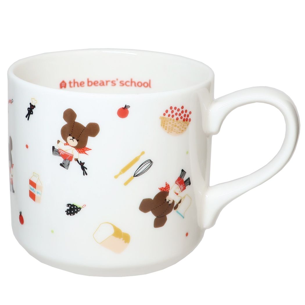 くまのがっこう 磁器製MUG マグカップ 絵本キャラクター Cookin’Jackie チラシ プレゼント 男の子 女の子 ギフト