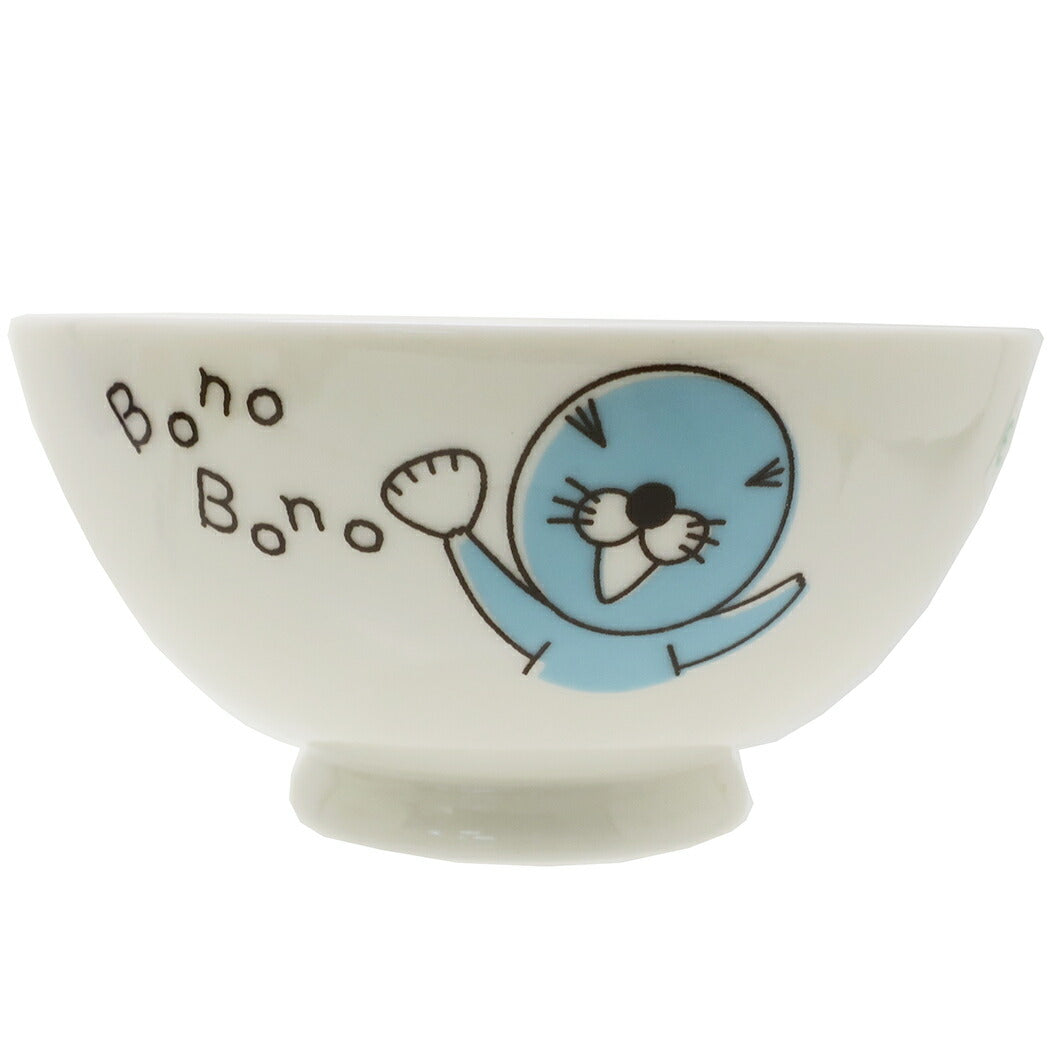 シンプル ぼのぼの 日本製 ライスボウル アニメキャラクター グッズ 金正陶器 かわいい お茶碗 プレゼント 男の子 女の子 ギフト