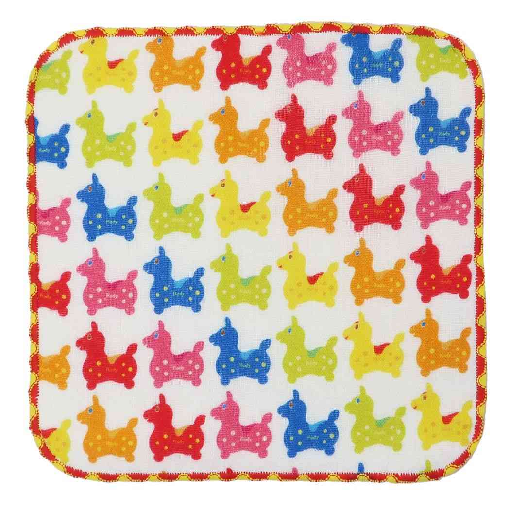 ロディ RODY ミニタオル ガーゼミニハンカチ レインボー ウェーブ