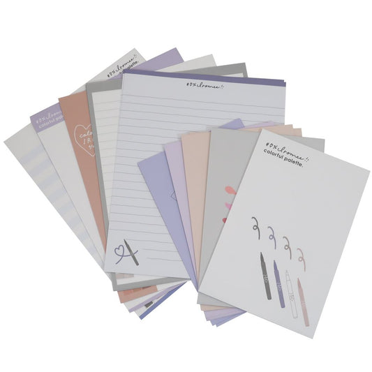 レターセット おしゃれ かわいい 女の子向け letter set IRO MEE ペンシル モノトーン クラックス プレゼント 男の
