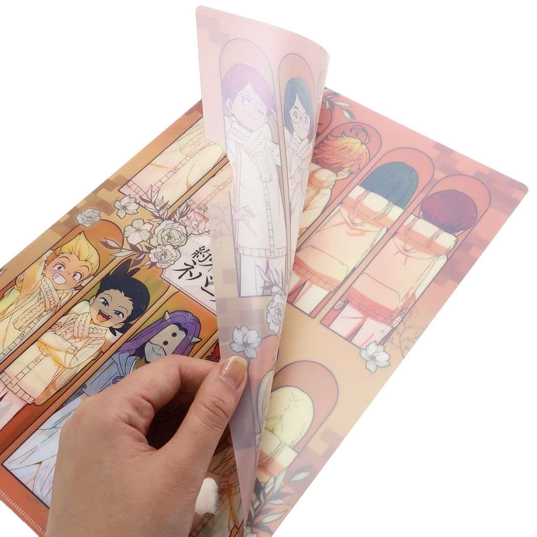 A4 シングル クリアファイル 約束のネバーランド ファイル 少年ジャンプ 2期 エマ レイ ドン ギルダ ナット アンナ トーマ ラニオン ソンジュ