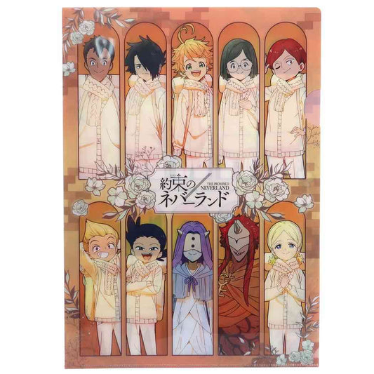 A4 シングル クリアファイル 約束のネバーランド ファイル 少年ジャンプ 2期 エマ レイ ドン ギルダ ナット アンナ トーマ ラニオン ソンジュ