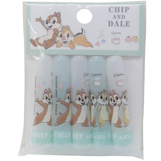 チップ＆デール グッズ 鉛筆キャップ キャラクター えんぴつカバー 5本セット フラワー ディズニー プレゼント 男の子 女の子 ギフ