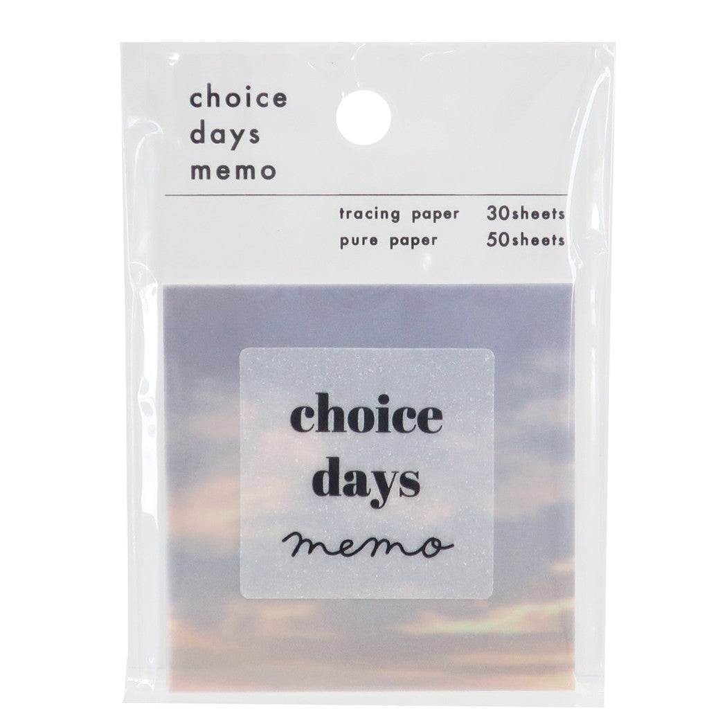 CHOICE DAYS メモ帳 スクエア メモ GRAY クラックス プレゼント 男の子 女の子 ギフト
