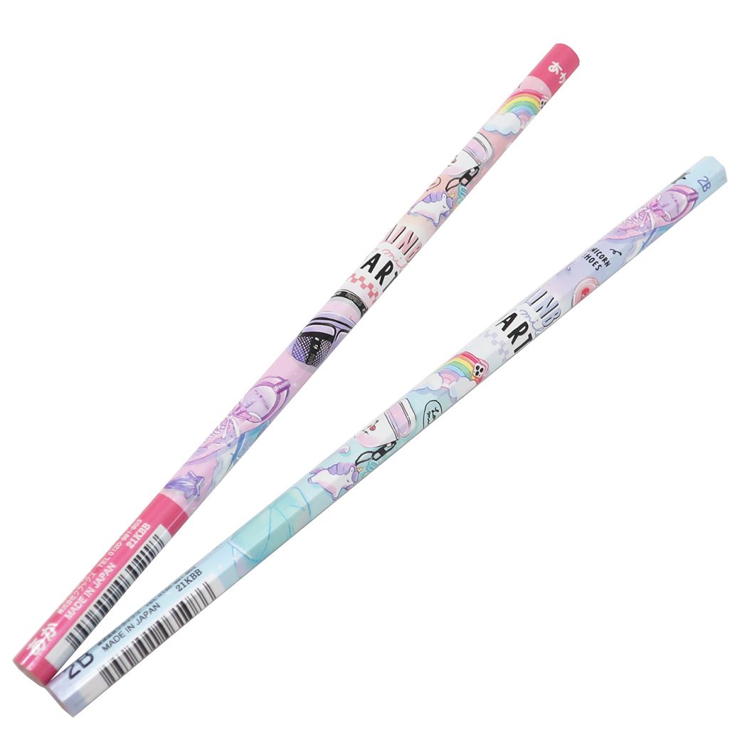 2B＆赤鉛筆ダース 鉛筆 12本セット かきかたえんぴつ RAINBOW SMILE 新入学 クラックス 新学期準備文具 プレゼント