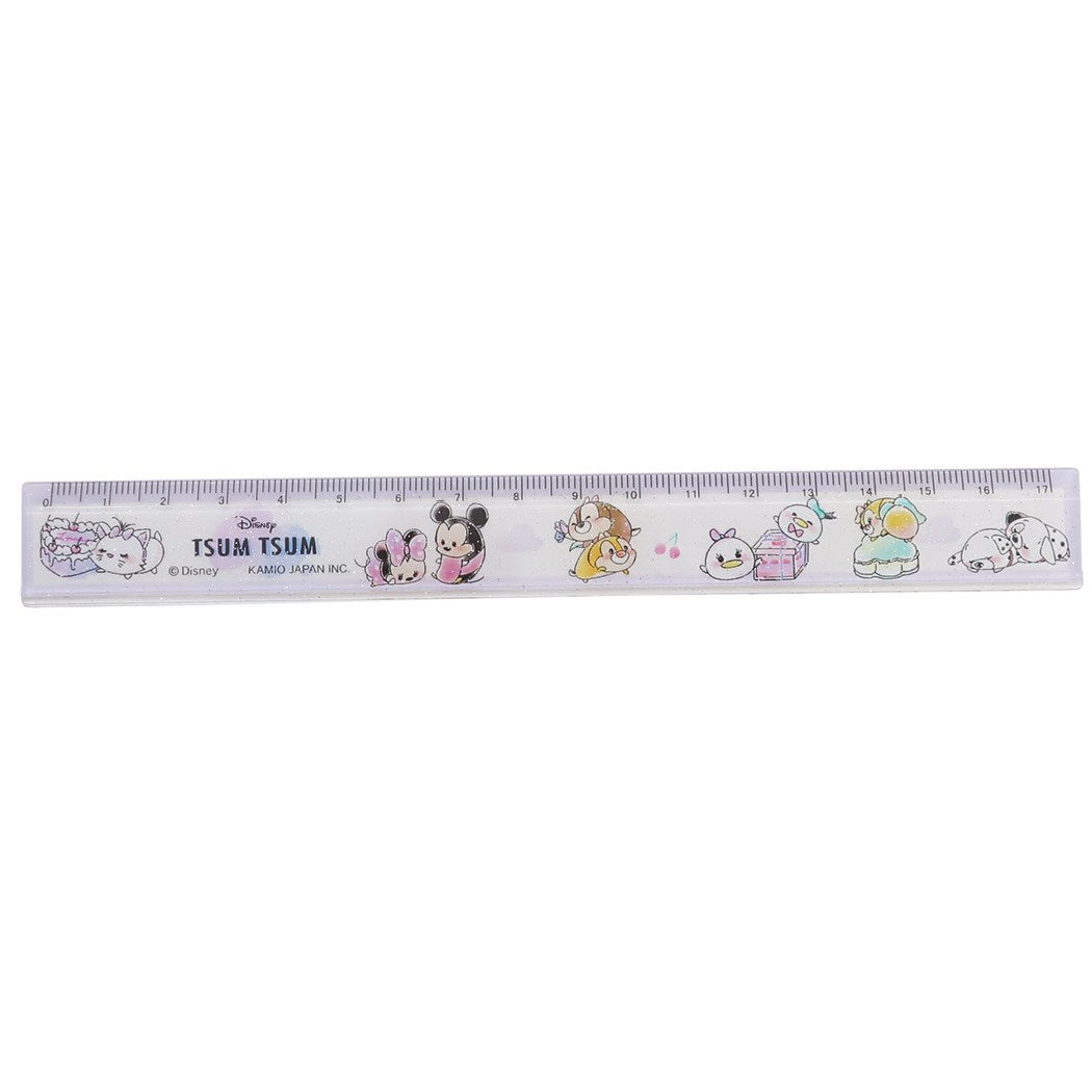 スリム 17cm 定規 ディズニーツムツム ものさし ディズニー 通販 新入学 グッズ プレゼント 男の子 女の子 ギフト
