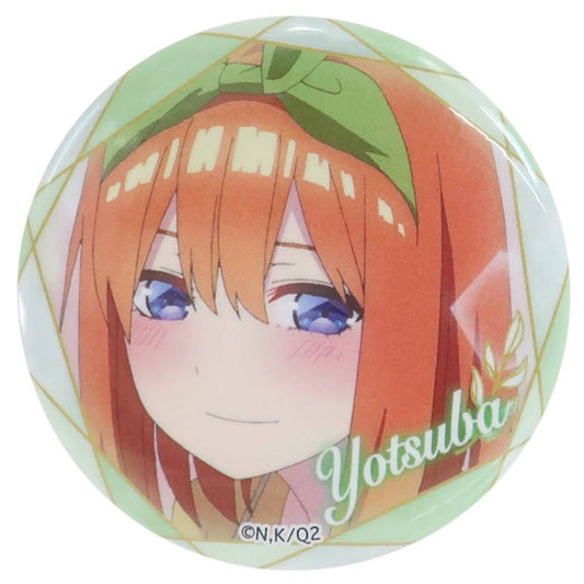 五等分の花嫁 グッズ 缶バッジ アニメキャラクター ビッグ カンバッジ 中野四葉 スイサイフレーム プレゼント 男の子 女の子 ギフト