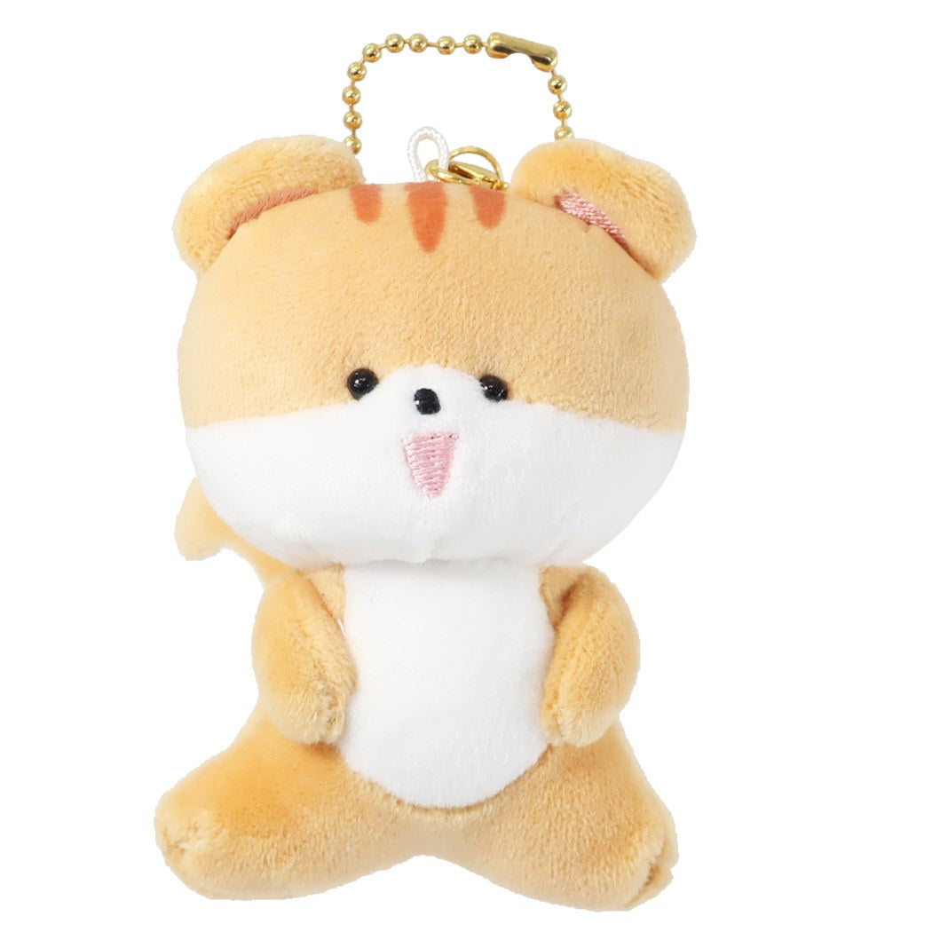 ゆるぬい キーホルダー かわいい マスコットボールチェーン リス グッズ プレゼント 男の子 女の子 ギフト