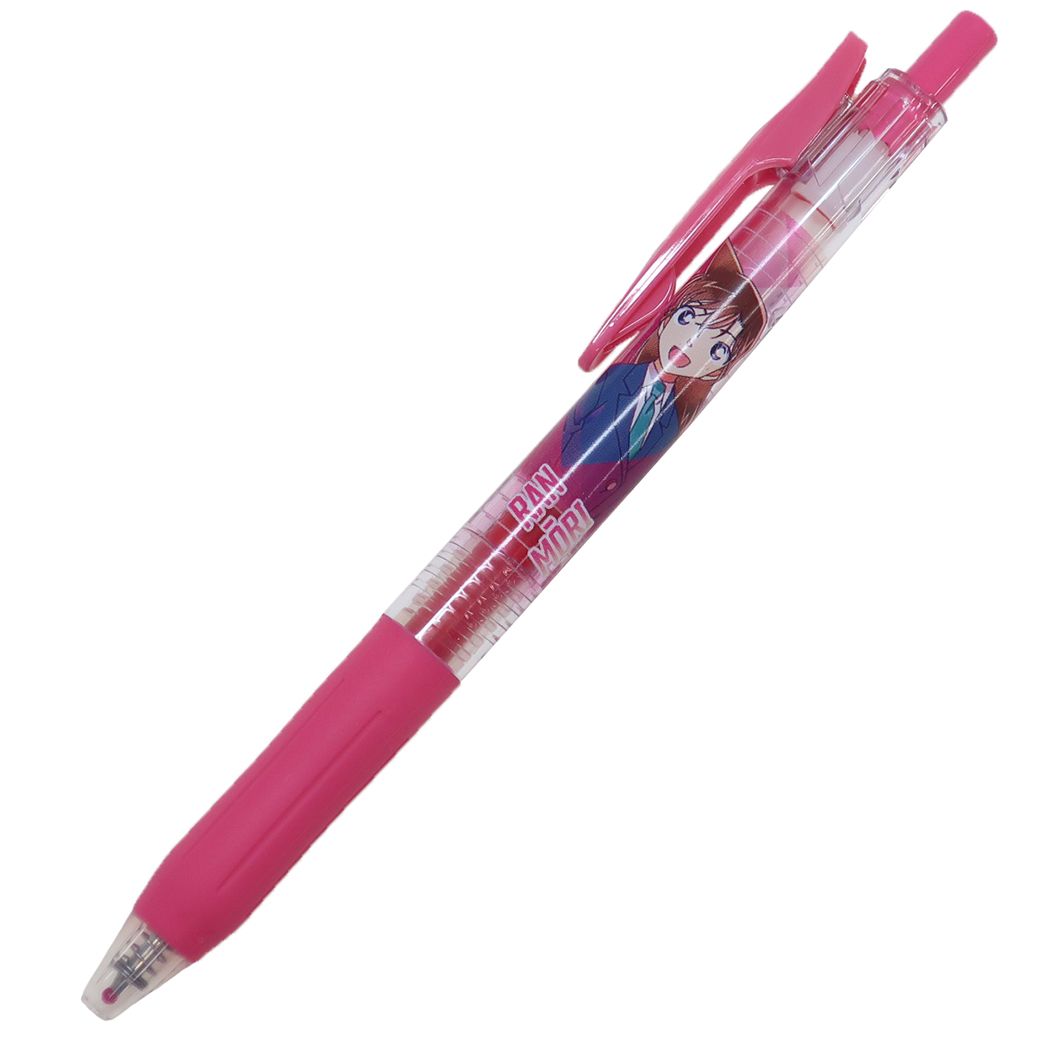 名探偵コナン アニメキャラクター ボールペン サラサクリップ 0.5mm ピンク 毛利蘭 少年サンデー プレゼント 男の子 女の子 ギ