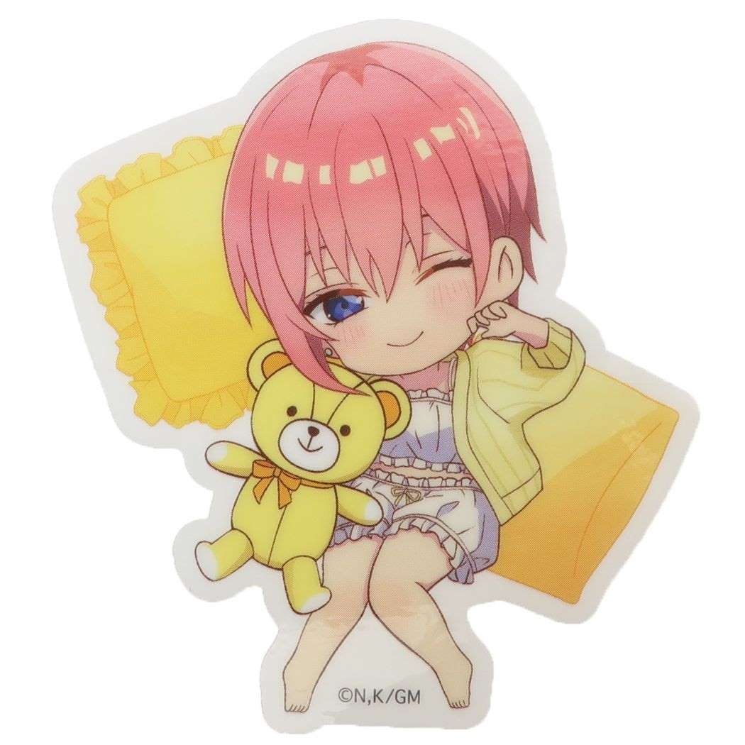 五等分の花嫁 ビッグシール キャラピタステッカー 中野一花 ノビコロ クラックス プレゼント 男の子 女の子 ギフト