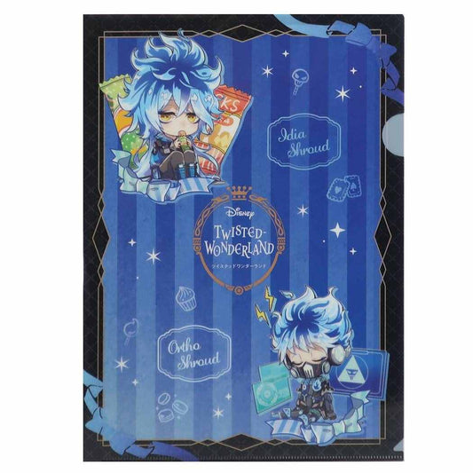ツイステッドワンダーランド グッズ A4 シングル クリアファイル ディズニー キャラクター イグニハイド寮 クリアフォルダー プレゼント