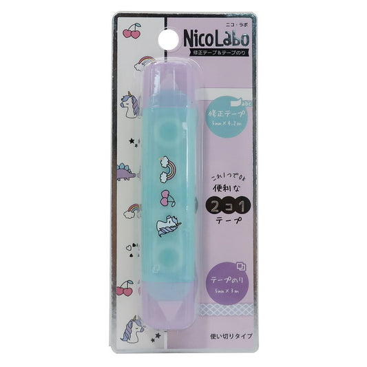 修正テープ ＆ テープのり グッズ Nico Labo かわいい FAVORITE LIFE プレゼント 男の子 女の子 ギフト