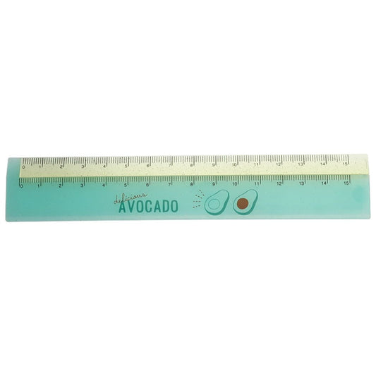 スライド 15cm 定規 かわいい ものさし DELICIOUS AVOCADO 2020AW グッズ プレゼント 男の子