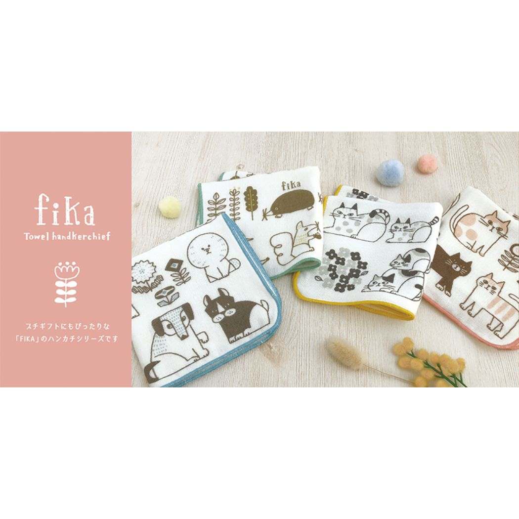 ミニタオル FIKA タオルハンカチ BL プレゼント 男の子 女の子 ギフト