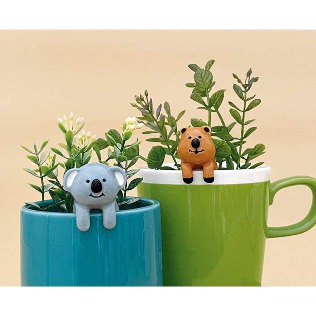 スプーン アニマルグッズ 陶器製 コアラ デコレ