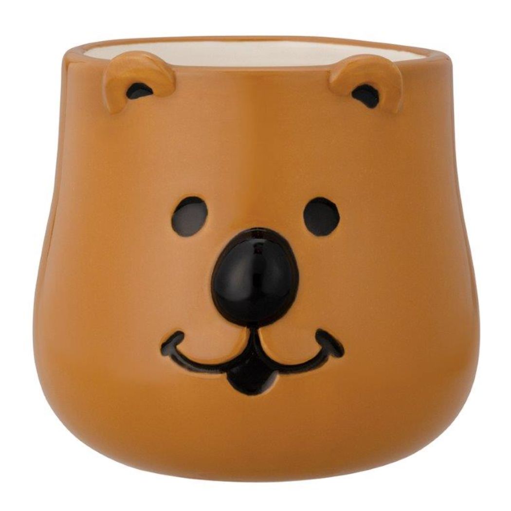 陶器製MUG アニマルグッズ マグカップ デコレ クオッカ