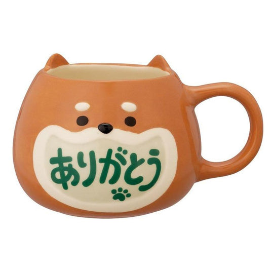 マグカップ ありがとうマグ しば デコレ