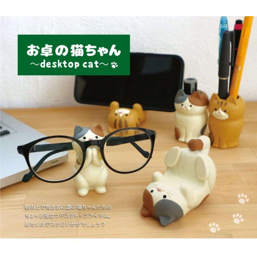 スマホアクセ お卓の猫ちゃん ごろりんスマホスタンド ねこ トラ かわいい プレゼント