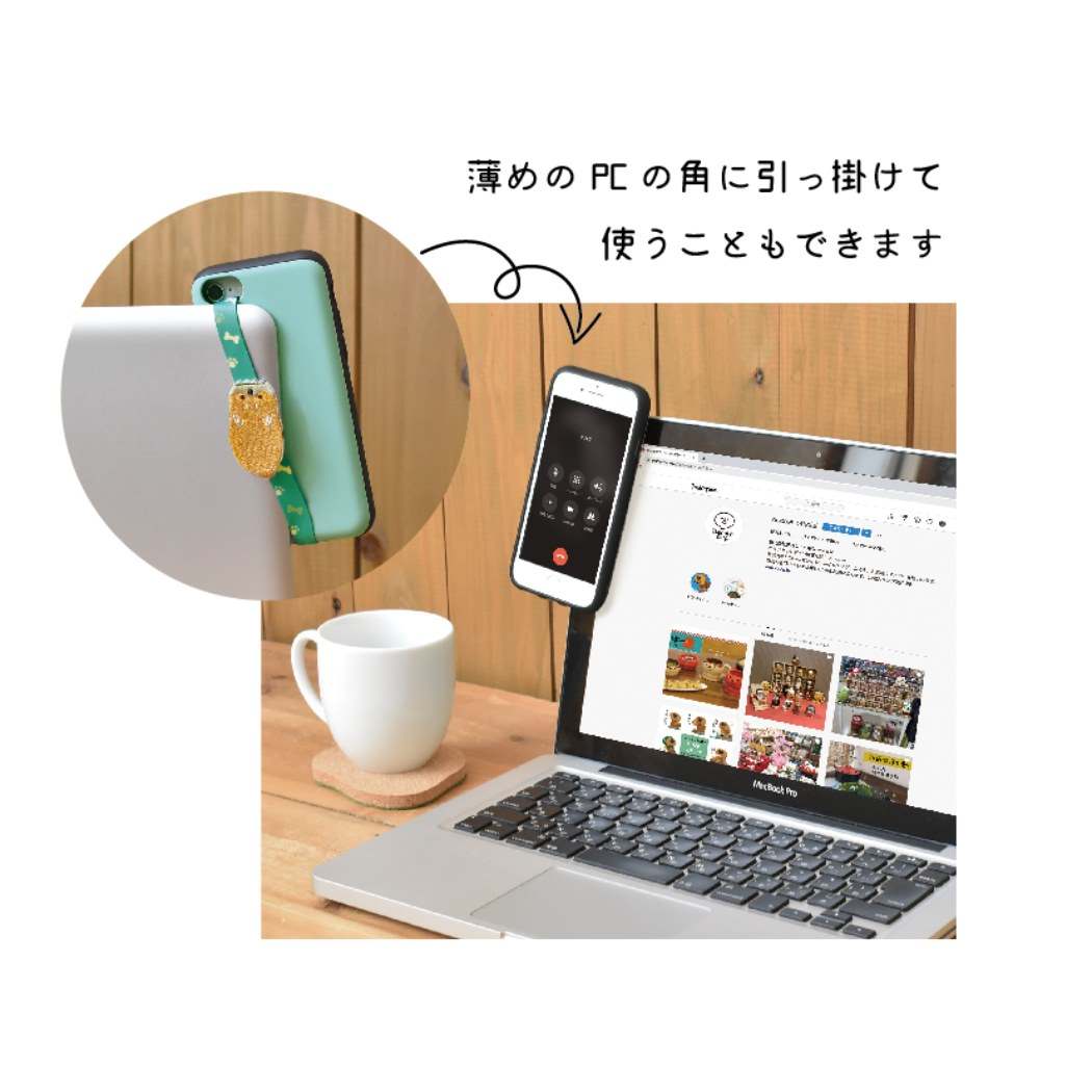 がぶがぶ スマホストラップ スマホアクセ 犬 いぬ プレゼント 男の子 女の子 ギフト