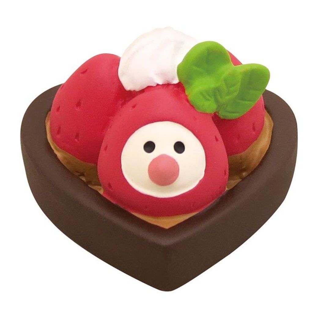 マスコット チョコレート工房 文鳥スイーツ ハートタルト concombre インテリア かわいい