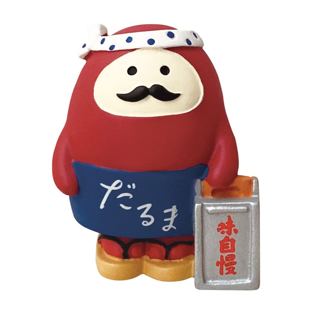 マスコット プレゼント かわいい お月見 満月だんらん 出前だるま concombre グッズ 男の子 女の子 ギフト