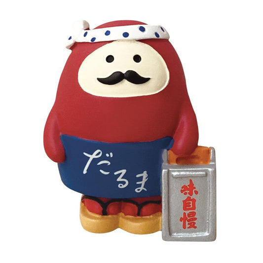 マスコット プレゼント かわいい お月見 満月だんらん 出前だるま concombre グッズ 男の子 女の子 ギフト
