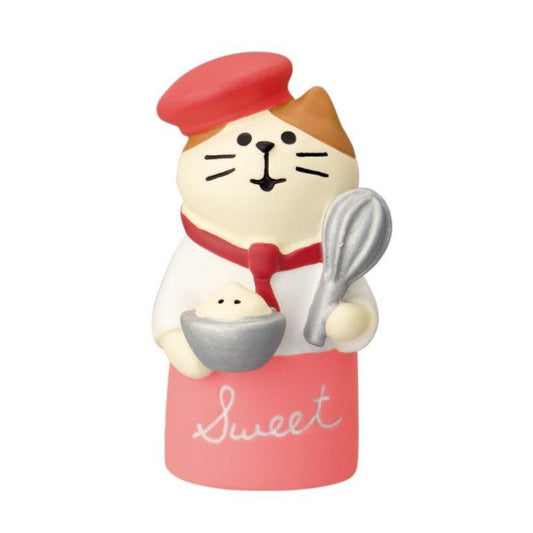 パティシエ猫 コンコンファーム とれたていちごカフェ マスコット デコレ concombre