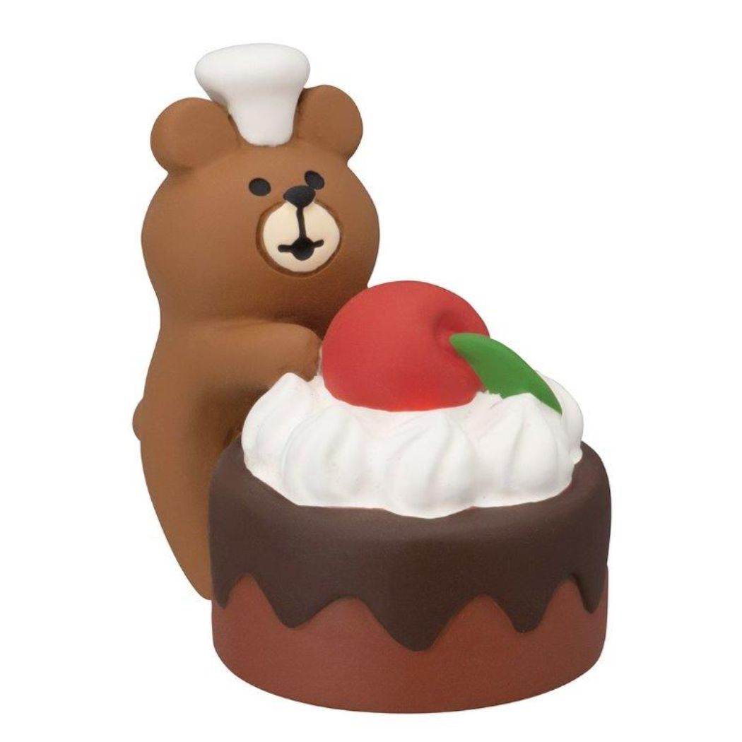 マスコット チョコレート工房 チョコケーキこぐま concombre インテリア かわいい