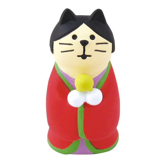 お月見 竹の湯温泉 月夜のおもてなし マスコット かぐや姫猫 concombre デコレ インテリア プレゼント 男の子 女