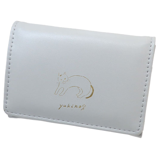 カードポーチ yukino カードケース GRAY ねこ