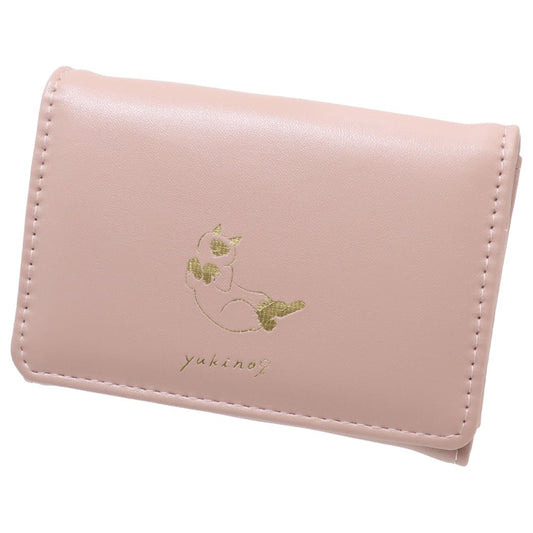 カードポーチ yukino カードケース PINK ねこ